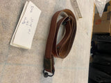Vtg Leather Sling Strap Rifle Hunting Embossed Bear Dear M1 garand Sks?
