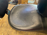 Dual Touring Seat Harley Deuce FXSTD Corbin Drivers Passenger Backrest Leather