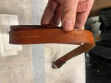 Vtg Leather Sling Strap Rifle Hunting Embossed Bear Dear M1 garand Sks?