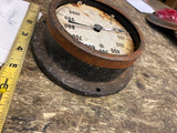 Vintage Industrial Pressure Gauge 6" Ashcroft 1000 Lb USA Parts