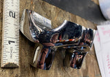 OEM 2" Chrome Handlebar Risers Harley Heritage softail Sportster Dyna FXR Choppe