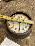 Vintage Industrial Pressure Gauge 6" Ashcroft 1000 Lb USA Parts