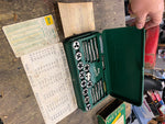 Vtg USA Hanson Ace Tap Die Set Sae American 1966 Good ole tools! Full SET!