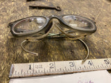 Vtg Safety Welding Metal Worker Glasses 1940's MillWright Construction Steampunk