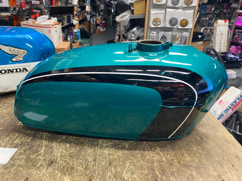 1971 NOS OEM Honda CB CL 350 Gas Tank Orig Paint CB350 CL350 Green Black Factory
