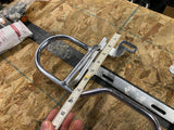 Vtg License Plate Light Bar Harley Touring FLH Glide shovelhead Evo Motorcycle