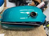 1971 NOS OEM Honda CB CL 350 Gas Tank Orig Paint CB350 CL350 Green Black Factory