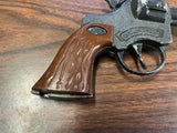 Vintage 1960s Made In USA Halco Detective Model Dark Finish Cap Shooting Toy