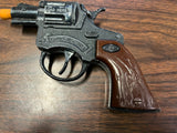 Vintage 1960s Made In USA Halco Detective Model Dark Finish Cap Shooting Toy
