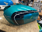 1971 NOS OEM Honda CB CL 350 Gas Tank Orig Paint CB350 CL350 Green Black Factory