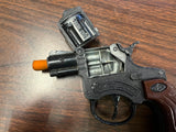 Vintage 1960s Made In USA Halco Detective Model Dark Finish Cap Shooting Toy