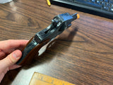 Vintage 1960s Made In USA Halco Detective Model Dark Finish Cap Shooting Toy