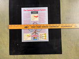 Vintage 1980s The Gamma Racquet System Tenex Tennis Advertising Sign