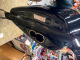 Blue Suede Pearl Black Gas Sportster Tank 2007^ 883 1200 Harley nice!