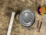1926 Vtg Tin Can of Blue Diamond Brand Shelled Walnuts Antique W lid Minty Colle