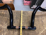 Custom Black 8" 1 1/4 Handlebars LA Choppers Harley Sportster dyna Chopper Peaks