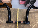 Custom Black 8" 1 1/4 Handlebars LA Choppers Harley Sportster dyna Chopper Peaks