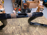 Custom Black 8" 1 1/4 Handlebars LA Choppers Harley Sportster dyna Chopper Peaks