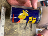 1926 Vtg Tin Can of Blue Diamond Brand Shelled Walnuts Antique W lid Minty Colle