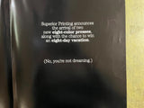 Vintage 1980s Made In USA Superior Printing V-8 Drink Advertising Poster