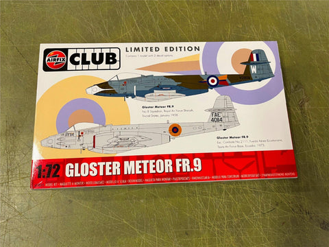 1/72 SUPERB AIRFIX #73015 HIGH DETAIL CLUB LIMITED EDITION GLOSTER METEOR FR.9