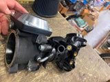 OEM 17-24 Harley M8 107 114 55mm Mikuni Throttle Body Intake Manifold Touring