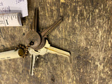 Vtg Nash Keys & Fob Vance Moody Motor Co Tx Rambler Metropolitan Advertising Col