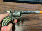 Vintage 1970s Made In USA Hubley Diecast Cap Shooting Toy Tested Works Great