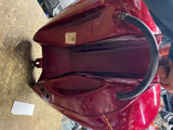 Lazer Red Pearl Gas Tank Harley Ultra Classic FLH Glide Emblems 1999-2003 Nice!