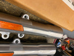 Lower leg Sliders Harley Heritage Softail Fatboy OEM New T/o FLSTC 2000-2006