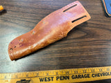 Vintage 1960s Made In USA Hubley Rodeo Cap Shooting Toy W/ Holster Amber Grips