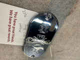 Chrome Billet Inspection Cover Harley Softail Shovelhead Chopper Primary Maltese