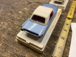 Vtg Solido DIE CAST-Ford T bird 1961 Display Stand Toy Car Collectible NICE!