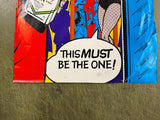 Vintage Gilbey's London Dry Gin Advertising Cartoon Comic Book Style Poster Sign