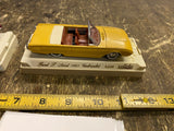 Vtg Solido DIE CAST-Ford thunderbird cab Display Stand Toy Car Collectible NICE!