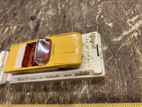 Vtg Solido DIE CAST-Ford thunderbird cab Display Stand Toy Car Collectible NICE!