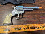 Vintage Halco/Hubley Marshal Cap Shooting Toy With Holster Tested Works Left