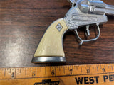Vintage Halco/Hubley Marshal Cap Shooting Toy With Holster Tested Works Left