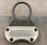 Billet Speedometer Tach Gauge Mount risers handlebars Indicator Sportster Dyna F