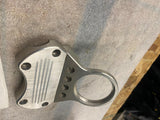 Billet Speedometer Tach Gauge Mount risers handlebars Indicator Sportster Dyna F