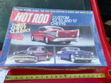 Revell Hot Rod Custom 54 55 57 Chevys Model Car Kit Set Toy Tri five Vtg Sealed!