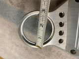 Billet Speedometer Tach Gauge Mount risers handlebars Indicator Sportster Dyna F