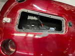 Candy Red Gas Tank Harley FXCW Rocker 2010 2009 Emblems Nice!