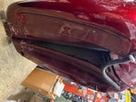 Candy Red Gas Tank Harley FXCW Rocker 2010 2009 Emblems Nice!