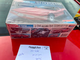 Monogram 1405 1:24 Scale Snap Tite '84 Chevy Corvette Model Kit Vtg Sealed!