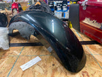 Black Pearl Front Fender Harley Fatboy OEM Double red pin Factory FLSTF