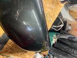 Black Pearl Front Fender Harley Fatboy OEM Double red pin Factory FLSTF