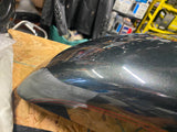 Black Pearl Front Fender Harley Fatboy OEM Double red pin Factory FLSTF