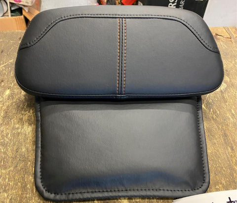 OEM Harley Chopped Tour-Pak Backrest Pad CVO Street Glide Road Glide Oran Stitch