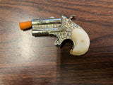 Vtg HIDE-AWAY TOY CAP Shooting Toy DERRINGER Tested Works Metal Made In Spain
